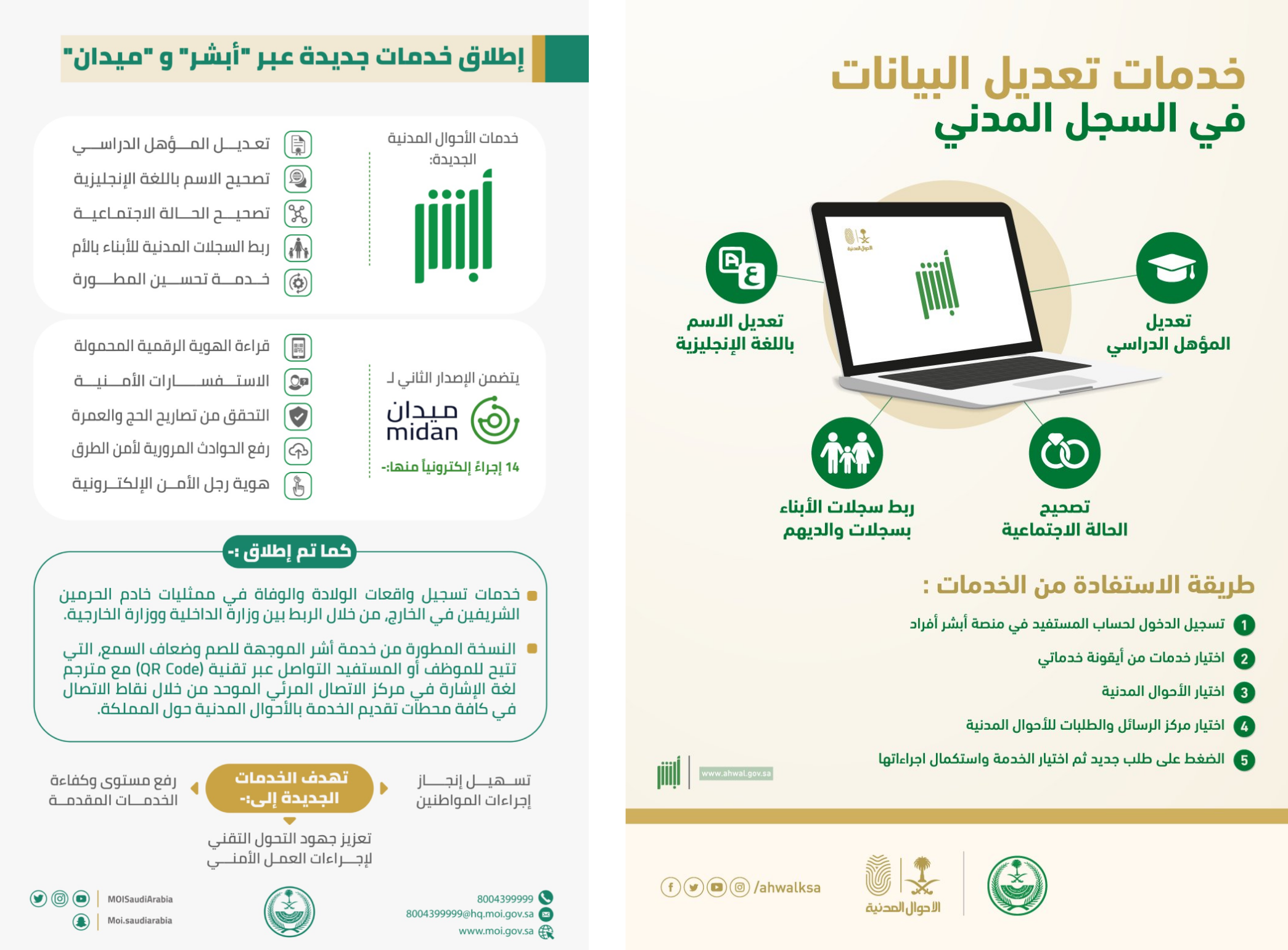 فائدة تعديل المؤهل في الأحوال