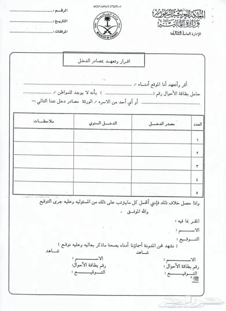 الشروط العامة لقروض بنك التسليف