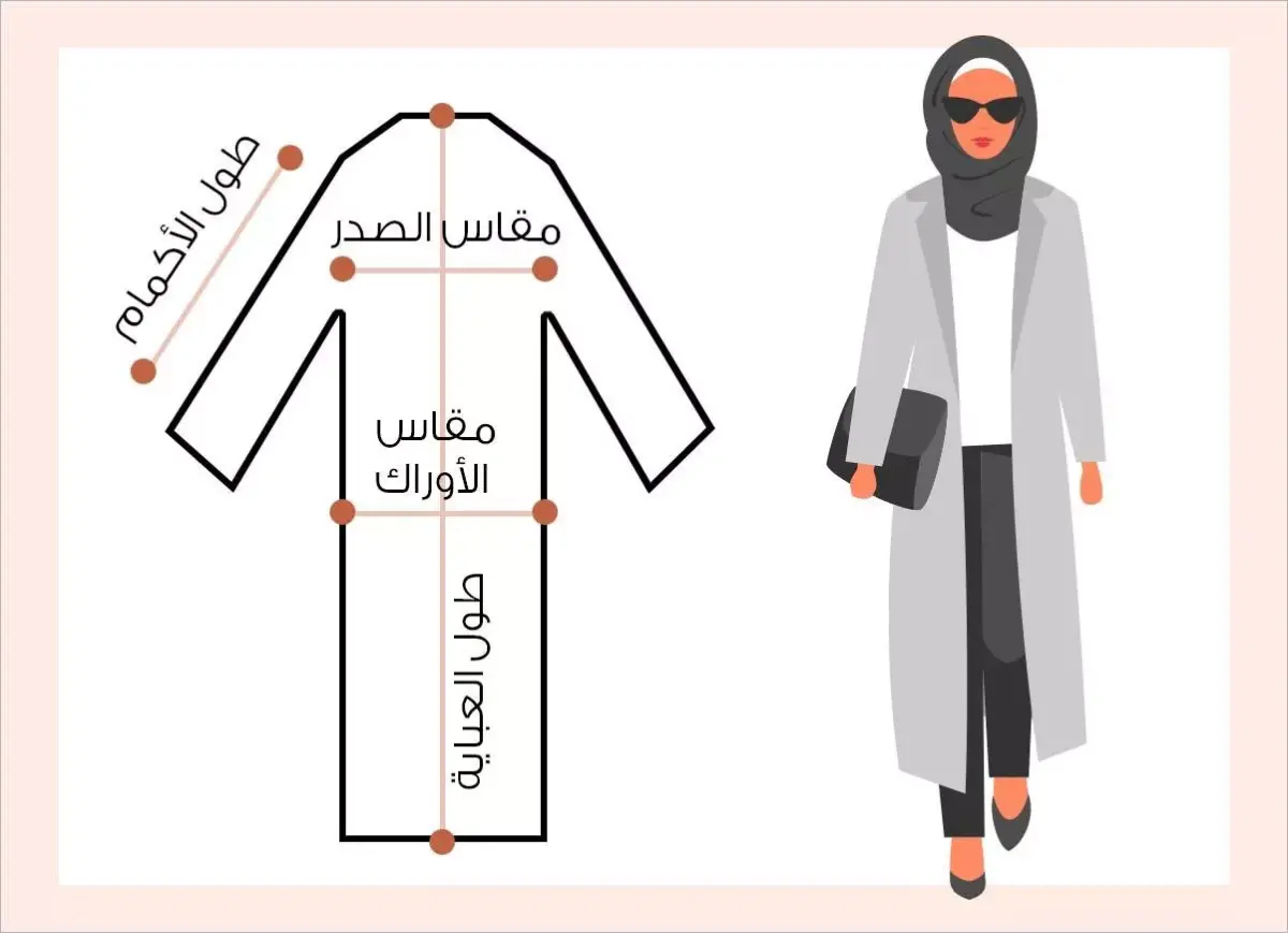 كيف تعرف مقاسات الملابس بالوزن والطول