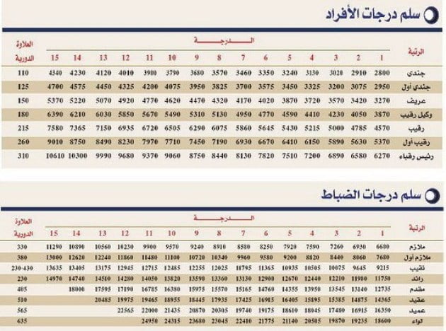 كم رواتب الجوازات للنساء