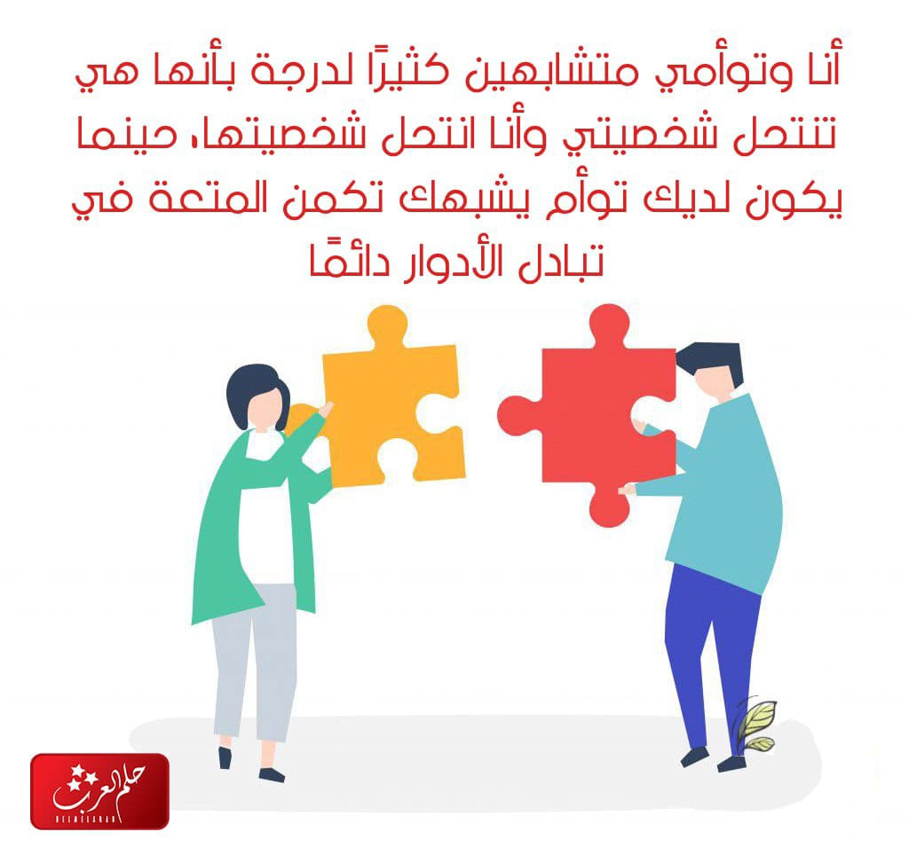 عبارات عن التوأم