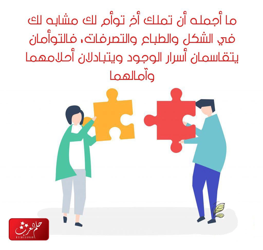 عبارات عن التوأم بالصور