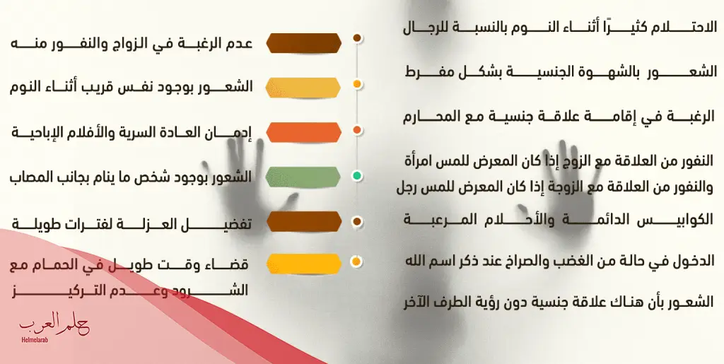 ما هي أعراض حضور الجن العاشق في الجسم