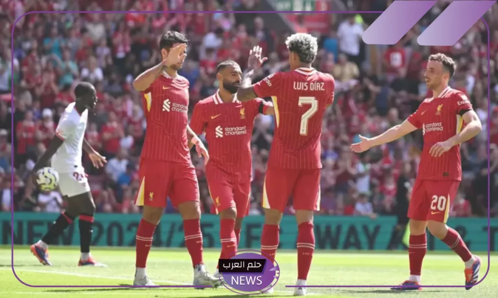 ليفربول ضد كريستال بالاس في الدوري الإنجليزي