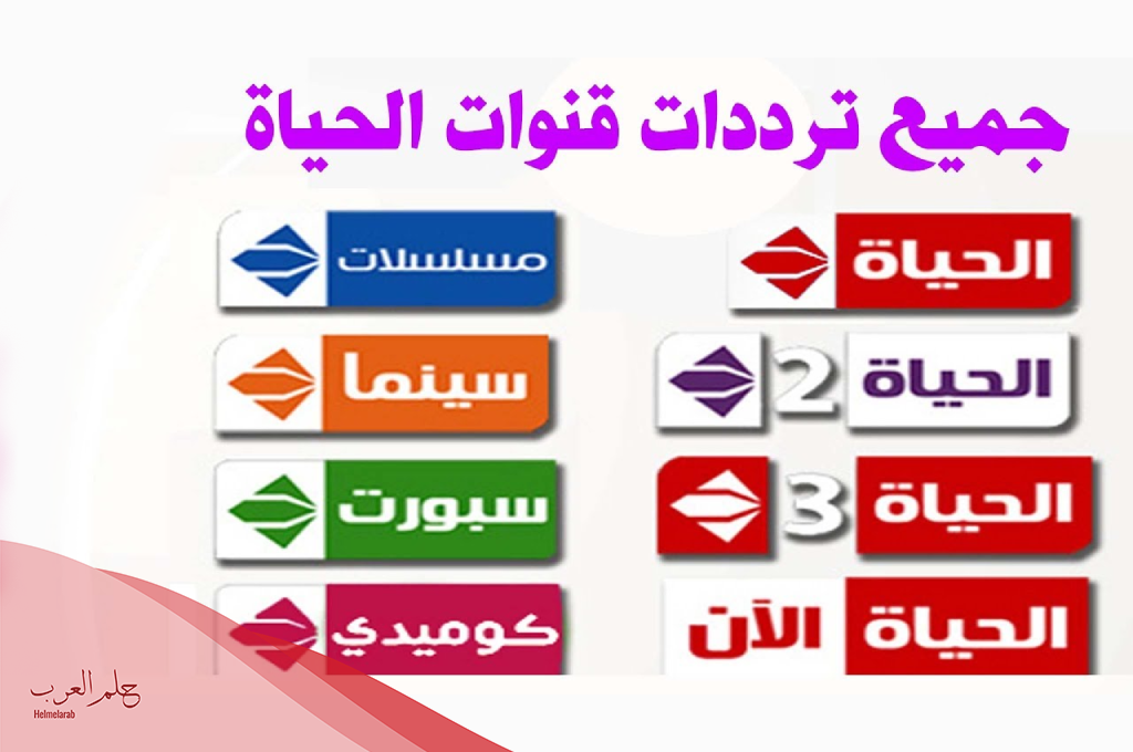 خطوات تنزيل قناة الحياة الحمراء