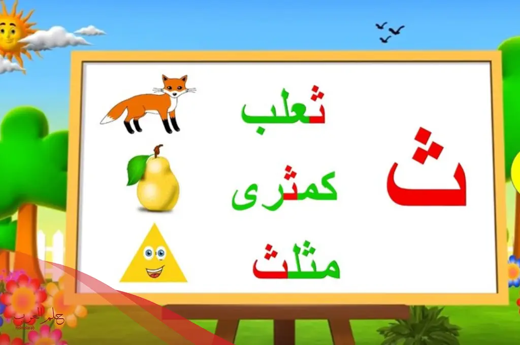 كلمات بحرف ث للأطفال